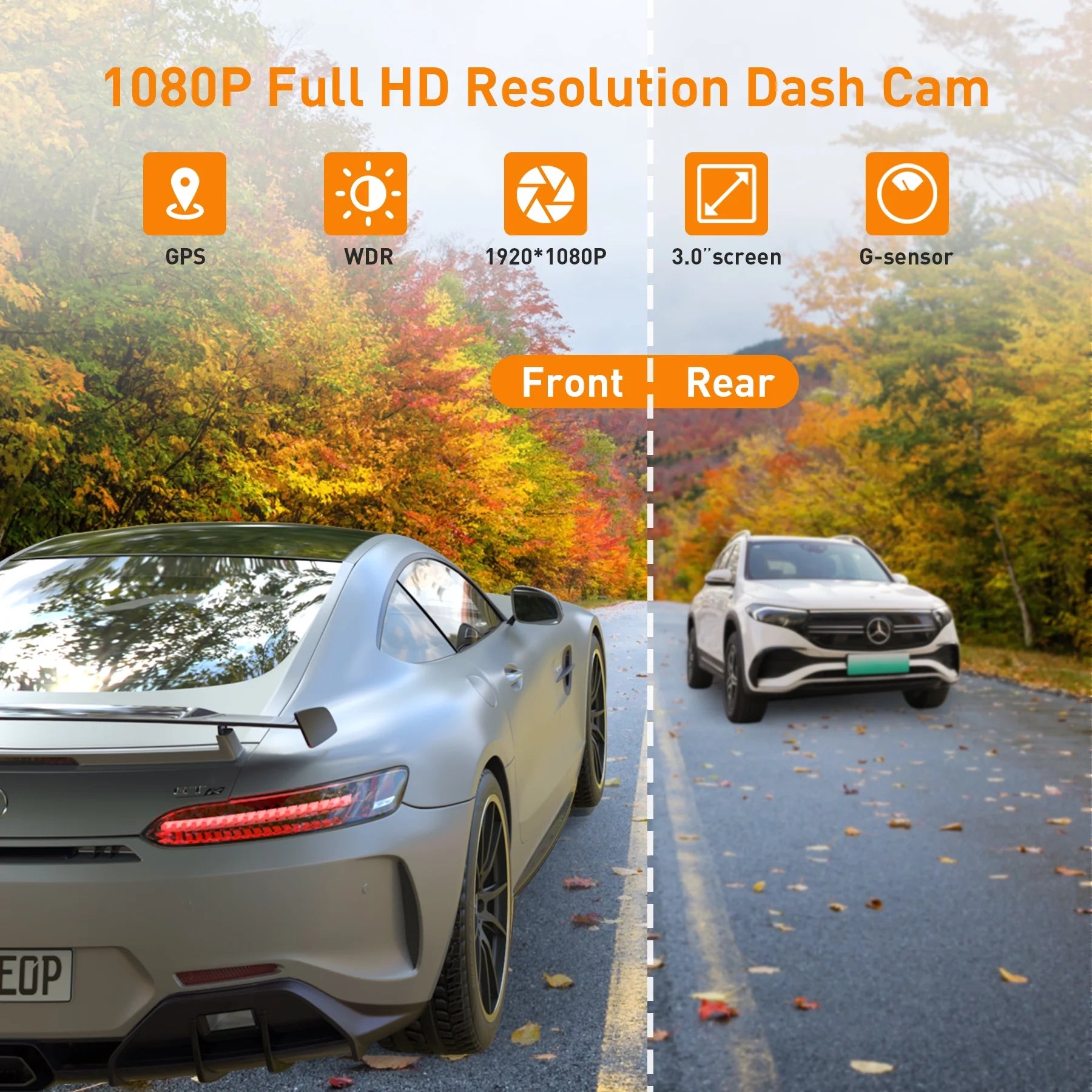 Septekon Wi-Fi Outdoor Security Camera, 2K Dual Antenna, Night Vision Bullet Surveillance Camera, Only Supports 2.4G Wi-Fi